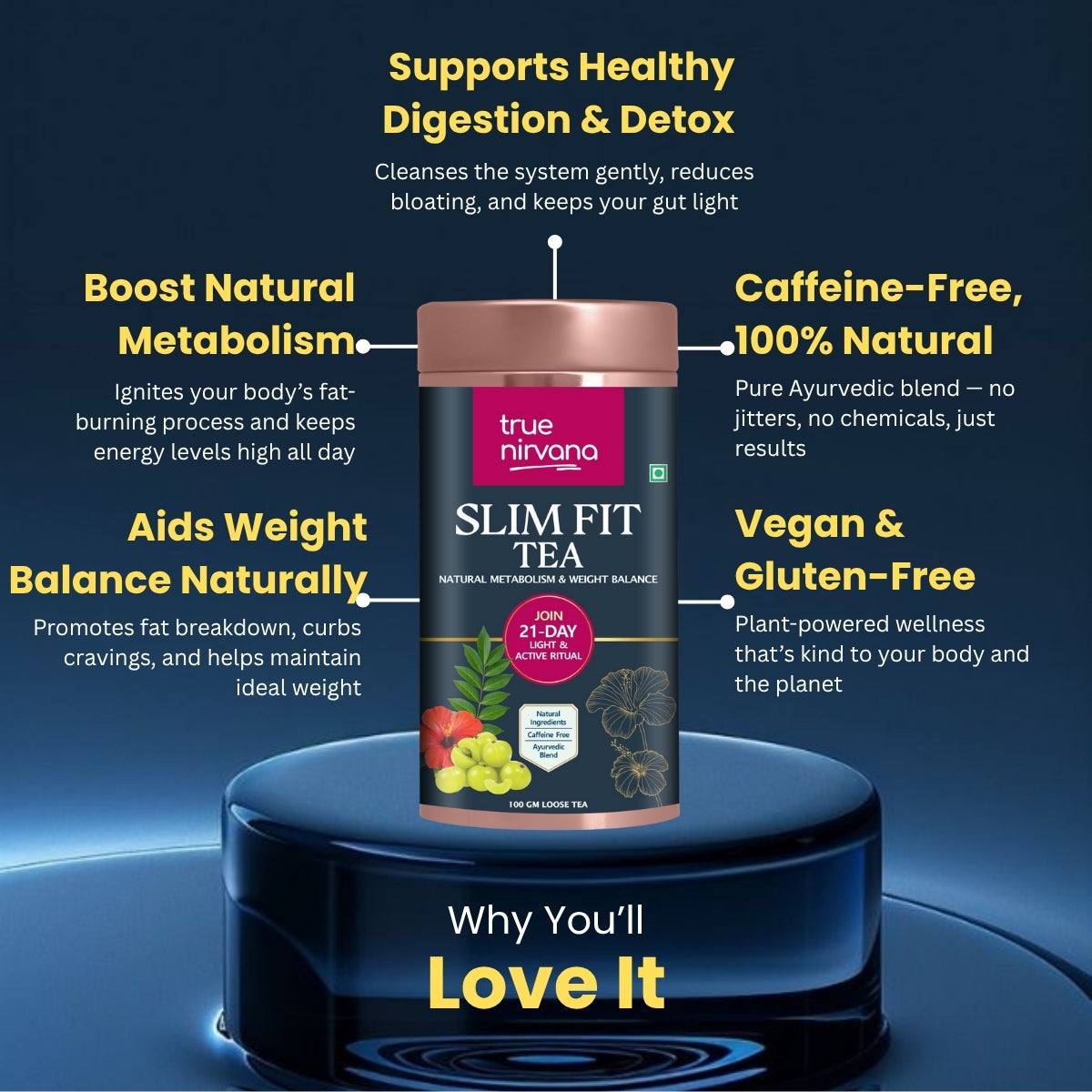 Truenirvana Slim Fit Tea