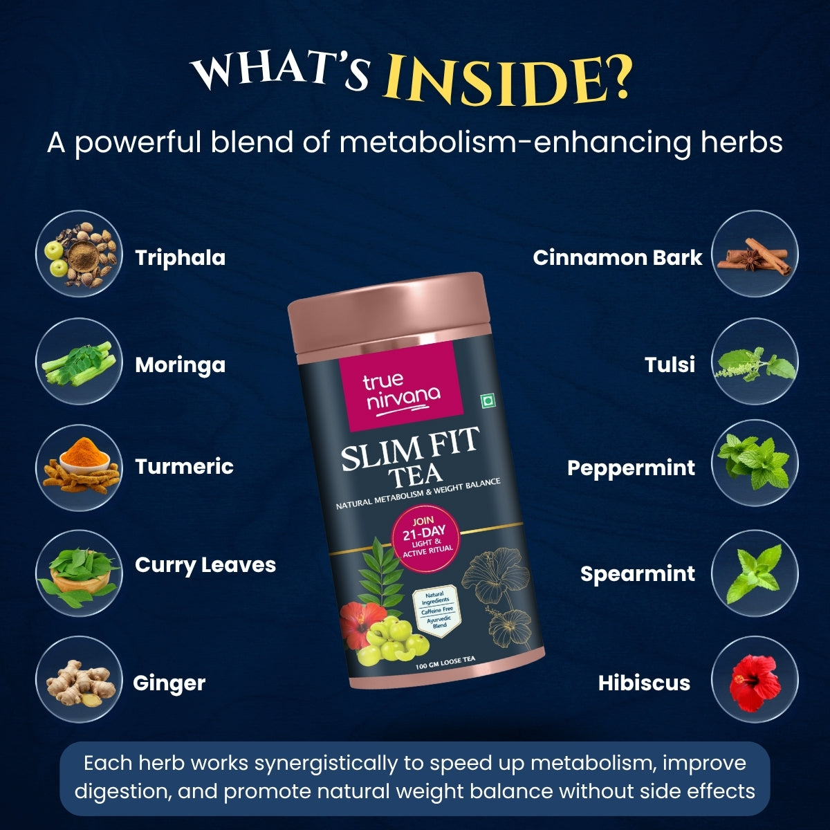 Truenirvana Slim Fit Tea