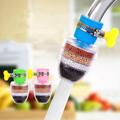 CleanTap - Multi-Layer Activated Carbon Water Faucet Filter 💧✨ (Buy 1 Get 1 Free🔥🔥)