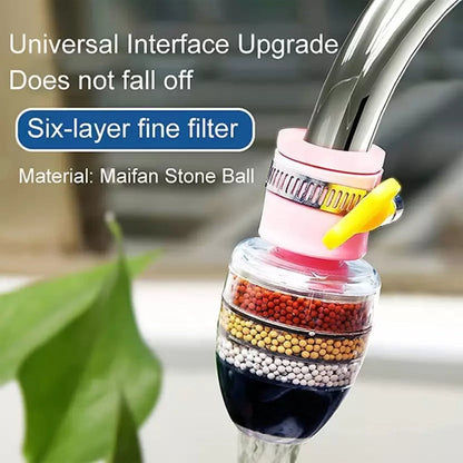 CleanTap - Multi-Layer Activated Carbon Water Faucet Filter 💧✨ (Buy 1 Get 1 Free🔥🔥)