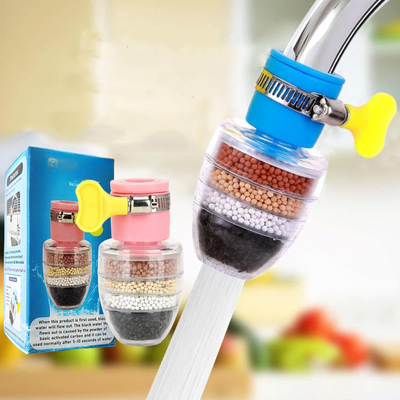 CleanTap - Multi-Layer Activated Carbon Water Faucet Filter 💧✨ (Buy 1 Get 1 Free🔥🔥)